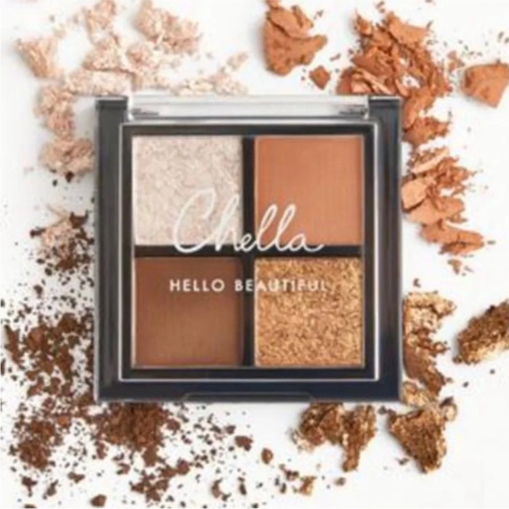 NWT Chella La Vie Neutral Eyeshadow Palette - Mini